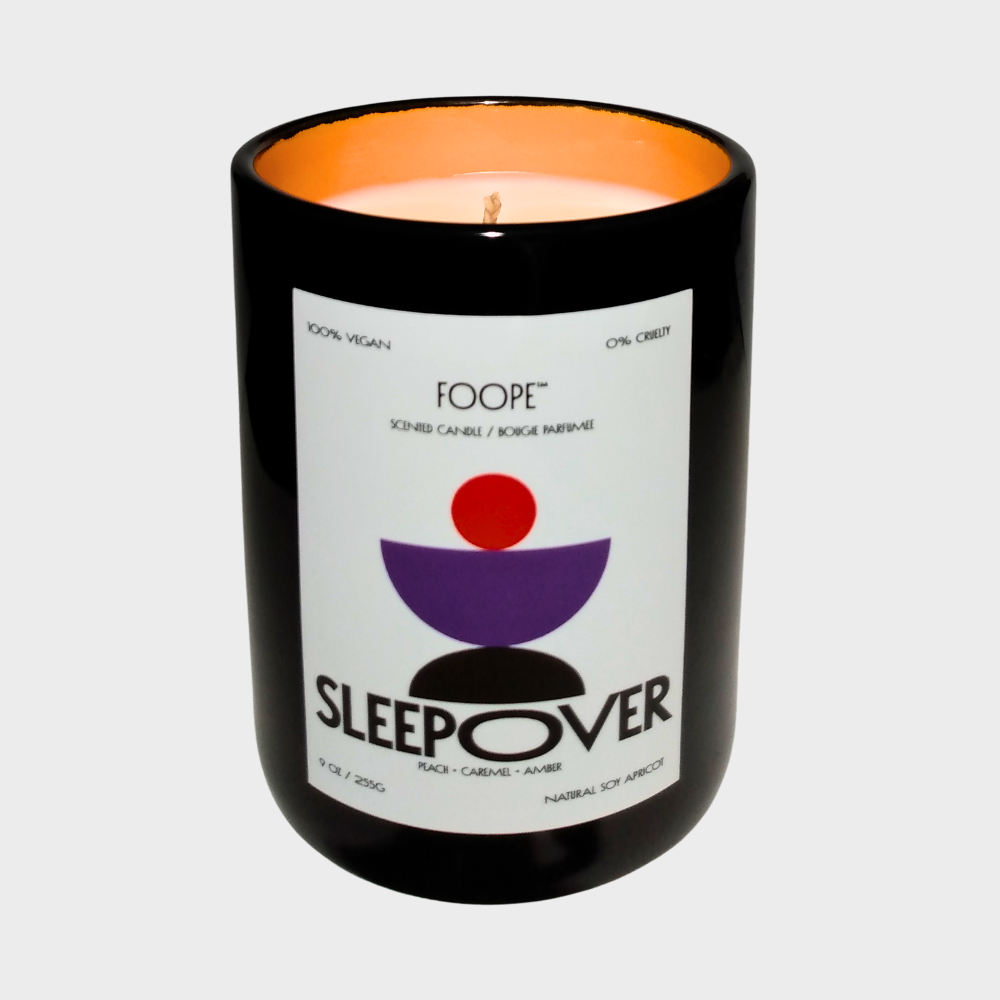 Sleepover scented candle